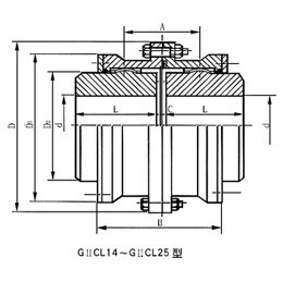 GⅡCL型鼓形齒式聯(lián)軸器