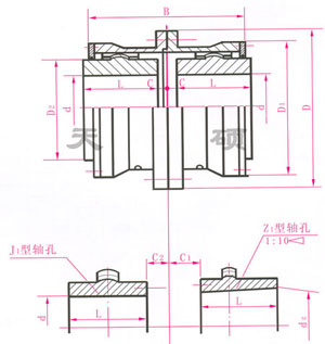 WG I型鼓型齒式聯(lián)軸器