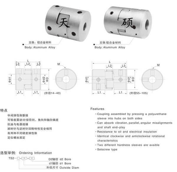 TS2梅花聯軸器